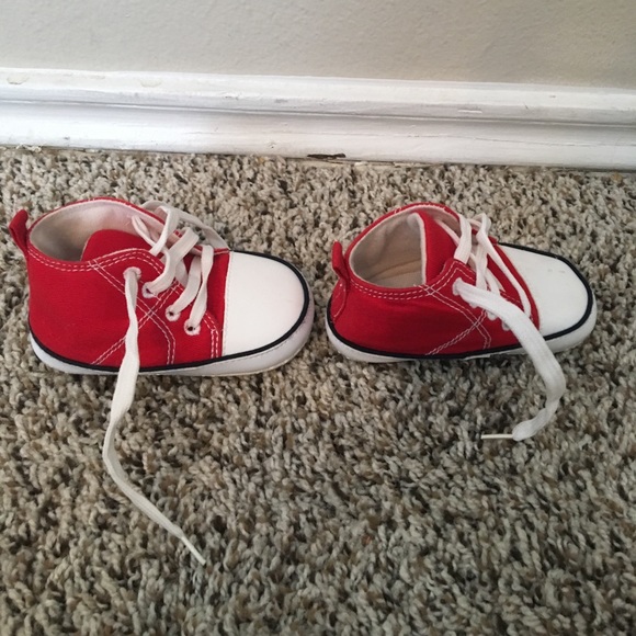 Red 18mo Sneakers (GREAT condition) - Picture 3 of 4